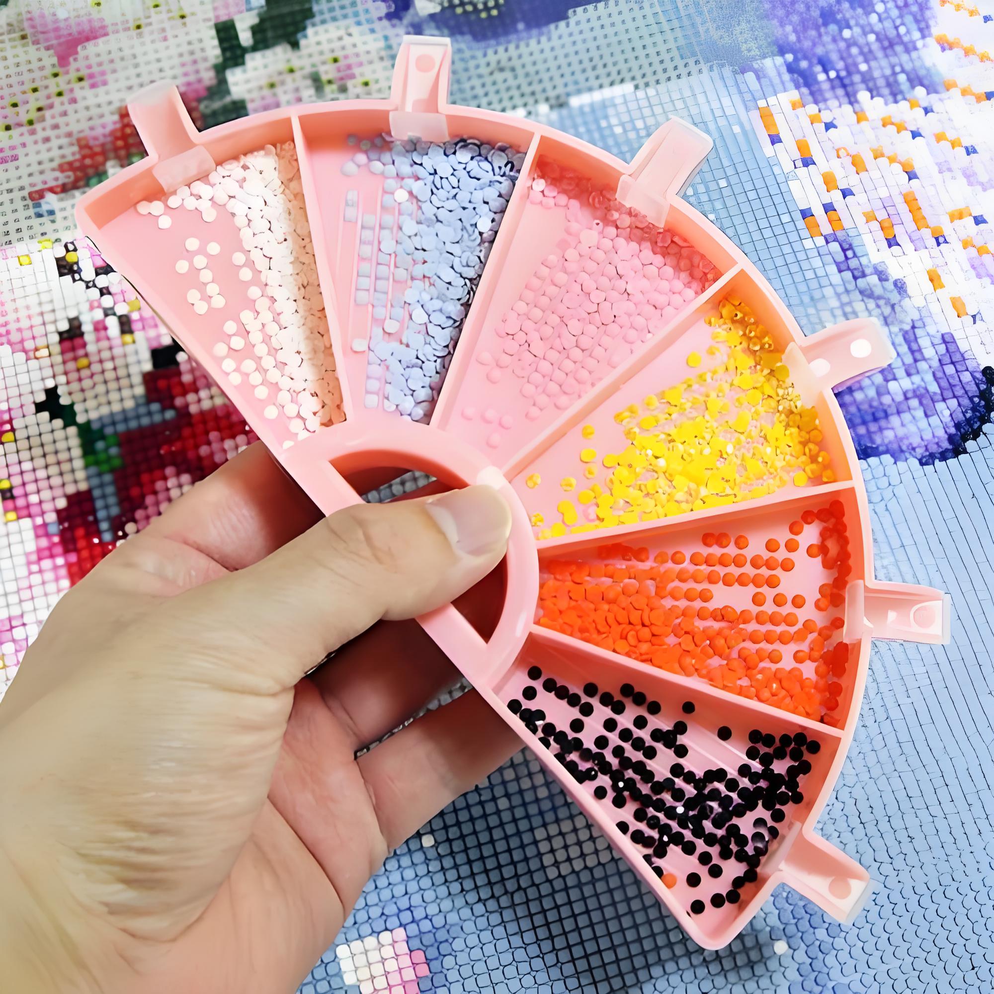 Diamond painting tray